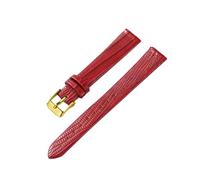 Rodsah Cinturino Orologio Pelle Morbida Lucertola Grana Cinturino Orologio Donna 8mm 10mm 12mm 14mm 16mm Cinturini Orologio di Ricambio,12mm