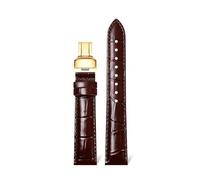 Rodsah Cinturino per orologio in pelle colorata, cinturino lucido da 12 a 22 mm, cinturino universale impermeabile,12mm