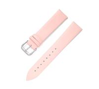 Rodsah Cinturino sottile in pelle da 8mm - 22mm Cinturino con fibbia ad ardiglione per orologi e braccialetti da uomo e da donna,Rosa,19mm