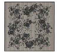 Roeckl Foulard 'BLOOMING FRAME' grigio / nero Donna Roeckl Einheitsgröße