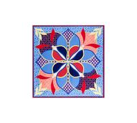 Roeckl Foulard 'Flower Mandala' blu / colori misti Donna Roeckl Einheitsgröße blu / colori misti