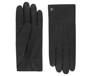 Roeckl Guanti classici Coburg Touch in pelle nero