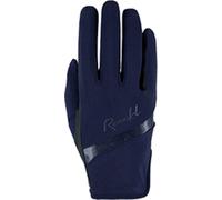 Roeckl Sports - Guanti da equitazione Lorraine, guanti estivi da donna, colore: blu navy 7,5