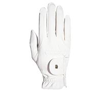 Roeckl Guanti sportivi equestri ROECK-GRIP, guanti da equitazione estivi, bianco 8