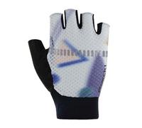 Roeckl Imatra Guanti da ciclismo corti grigio/viola 2025: taglia: 7.5