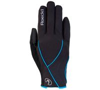 Roeckl - Laikko - Roeckl Laikko Black/Blue in Pelle - Taglia 7 - Nero