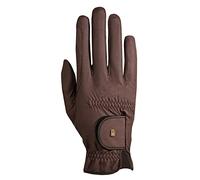 Roeckl Roeck Grip Guanti da equitazione di colore caramello, taglia: 7.5
