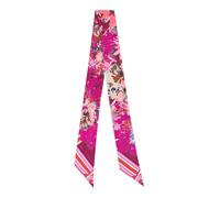 ROECKL sciarpa Check & Flowers 11x200 Multi Magenta