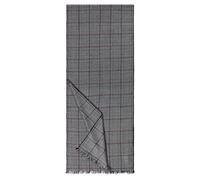 Roeckl Sciarpa 'FINE CHECK' grigio / nero Uomo Roeckl Einheitsgröße