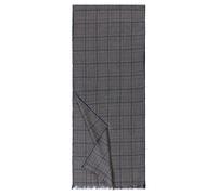 Roeckl Sciarpa 'FINE CHECK' grigio scuro / nero Uomo Roeckl Einheitsgröße