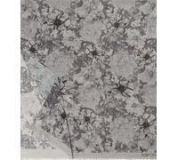 Roeckl sciarpa Flower Wind Scarf Silvergrey grigio