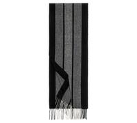 Roeckl Sciarpa 'WIDE STRIPES' grigio / grigio scuro / nero Uomo - Accessori - Sciarpe e foulard Roeckl Einheitsgröße