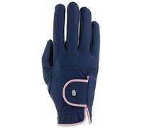 Roeckl Sports Guanti da equitazione LONA, Unisex, Navy/Rosa 8.5