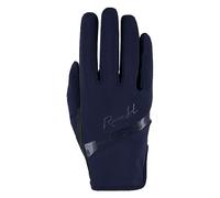 Roeckl Sports - Guanti da equitazione Lorraine, guanti estivi da donna, colore: blu navy 7,5