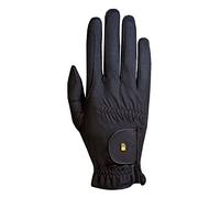 Roeckl Sports - Guanti da equitazione ROECK-Grip, per torneo, estivi, colore: Nero 9,5