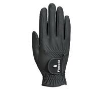 Roeckl Sports, guanti da equitazione ROECK-Grip Pro, unisex, colore nero, 6