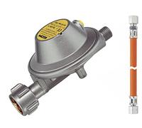 Roeder GOK - Regolatore Gas per roulotte 30 mbar 1,2 kg/h con Tubo 8 mm