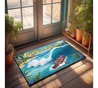 Roegre Fona Read: Un'avventura tropicale in una gallina dorata Zerbino roba per la tua camera da letto accessori per uomo (50 x 80 cm)