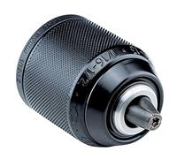 Röhm 1322451 - Mandrino senza chiave Extra-RV50-13, montaggio 1/2"-20, capacità di serraggio 1,5-13 con bloccaggio radiale, design in metallo, con foro passante