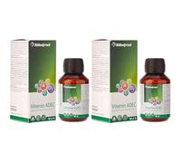 roehn Fried Vitamina adec Vitamina Concentrato (100 ML) per polli, Bovino, Maiale & Pollame, Liquido complemento mangime per Crescita & Deposizione Potenza (Confezione da 2)