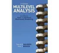 Roel J Bosker Tom A B Snijders Multilevel Analysis (Tascabile)