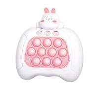 ROELLY Pop It Elettronico Coniglio, Bubble Educativo Rapido, Gioco Portatile per Bambini e Adulti, Antistress, Sviluppo Della Prima Infanzia
