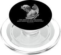 Römer 8:11 Angelo Design - Spirit of God Lives in You PopSockets PopGrip per MagSafe
