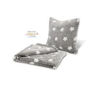 Römer Wellness Set Copripiumino e federe, Poliestere, Antracite, 45 x 45 x 25 cm