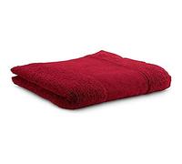 Römer Wellness - Telo doccia in cotone, 35 x 25 x 4 cm, colore: Bordeaux
