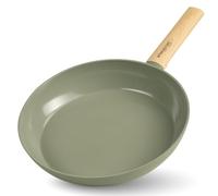 Römertopf Padella 30 cm - Alluminio con Rivestimento Antiaderente in Ceramica Svizzera ILAG - Resistente ai Graffi - Per Induzione, Gas ed Elettrico - 3 L - Verde