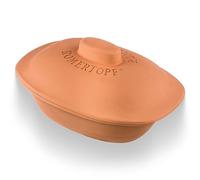 Römertopf Pentola in Terracotta 3,5 L con Coperchio, Terracotta