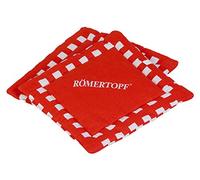 Römertopf Presine da Forno in Cotone 2 Pezzi 22 x 22 cm