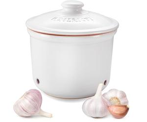 Römertopf - Vaso per provviste, Colore: Bianco, Ceramica, Bianco, ø12, 5cm