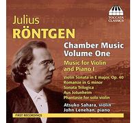 Julius Röntgen Julius Röntgen: Chamber Music - Volume 1 (CD) Album