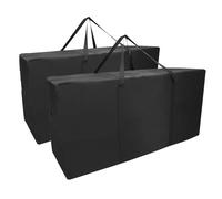 ROEOWENE 2pcs 215L Grandi Borse Trasloco per Vestiti Borsa Stoccaggio Borsa per Cuscini da Giardino XXL Borsone Grande Borsa Portaoggetti Borsa Trasloco Sacchi Contenitori Piumoni,Trapunte,108x60x33