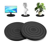 ROEOWENE 2pcs Supporto Girevole di 360 ° con Cuscinetti a Sfera Piatto Girevole Piattaforma 20CM Base Girevole per tv Piattaforma Roteante Base Rotante Piatto per Piante,Bonsai,Artigianato,Monitor
