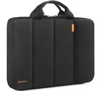 ROEPHY 17 Pollici Custodia per Computer Portatile Impermeabile Anti-Shock Borsa Ordi Tablet per 17"-17.3" Notebook/Chromebook/Ultrabook/Gamebook/Dell/Acer/HP/MSI/ASUS, Nero
