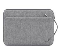 ROEPHY Borsa per laptop da 15,6 a 16 pollici, impermeabile, per HP Pavilion Envy/Lenovo ThinkPad IdeaPad/ASUS Vivobook/MacBook Pro 16 M3 M2 M1 / Acer, grigio