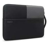 ROEPHY Custodia protettiva per computer portatile da 16 pollici, custodia protettiva impermeabile con maniglia per MacBook Pro 16, Dell XPS 16, HP Envy Pavilion, ASUS Vivobook, Lenovo ThinkPad, nero