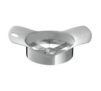 Rösle Affetta mele/pere, per affettare frutta e verdura, con coperchio protettivo in plastica, acciaio inox 18/10