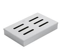 RÖSLE Affumicatoio, pregiato accessorio per regalare alla carne un aromatico sapore affumicato, affumicare su barbecue a gas e a carbonella, acciaio inox 18/10