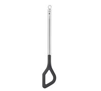 RÖSLE Basics Line - Cucchiaio per salsa con manico in acciaio inox, 31,8 cm, colore: argento/nero