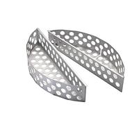 RÖSLE Cestello per carbone F50/F50 AIR, 2 pezzi, Cestelli per carbone di alta qualità per un calore uniforme nel barbecue a bollitore, adatti per barbecue a bollitore con diametro di 50 cm, acciaio