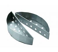 RÖSLE Cestello per carbone F50/F50 AIR, 2 pezzi, Cestelli per carbone di alta qualità per un calore uniforme nel barbecue a bollitore, adatti per barbecue a bollitore con diametro di 50 cm, acciaio