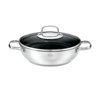 RÖSLE ELEGANCE ProCera, antiaderente, elegante ed efficiente - Ø 24 cm, resistente al calore fino a 260 °C, rivestimento in ceramica, argento, acciaio inox 18/10