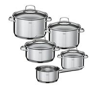 Rösle Elegance Set di pentole, Acciaio Inossidabile, Argento, 16 cm, 5 pezzi