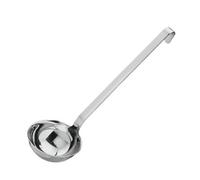 RÖSLE Mestolo con gancio di alta qualità, acciaio inossidabile 18/10, 8 cm, lavabile in lavastoviglie