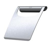 RÖSLE plancha spatola multiuso, spatola per grigliare per girare carne e verdure e pulire le piastre, acciaio inossidabile 18/10, lavabile in lavastoviglie, argento