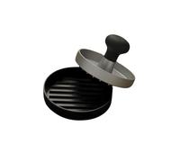 RÖSLE Pressa per hamburger, pregiata pressa da carne per dare forma agli hamburger con facilità, alluminio, ABS, 11 cm, adatta al lavaggio in lavastoviglie