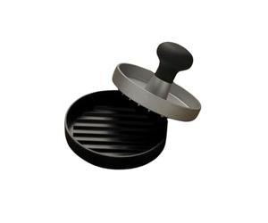 RÖSLE Pressa per hamburger, pregiata pressa da carne per dare forma agli hamburger con facilità, alluminio, ABS, 11 cm, adatta al lavaggio in lavastoviglie